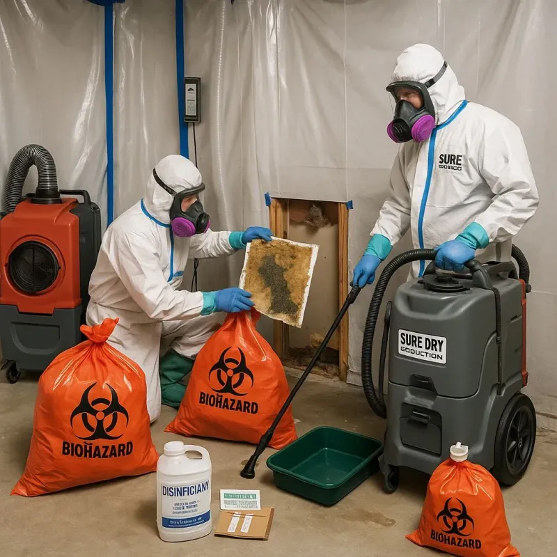 Contaminated Water Handling Protocols process in Centralia, MO